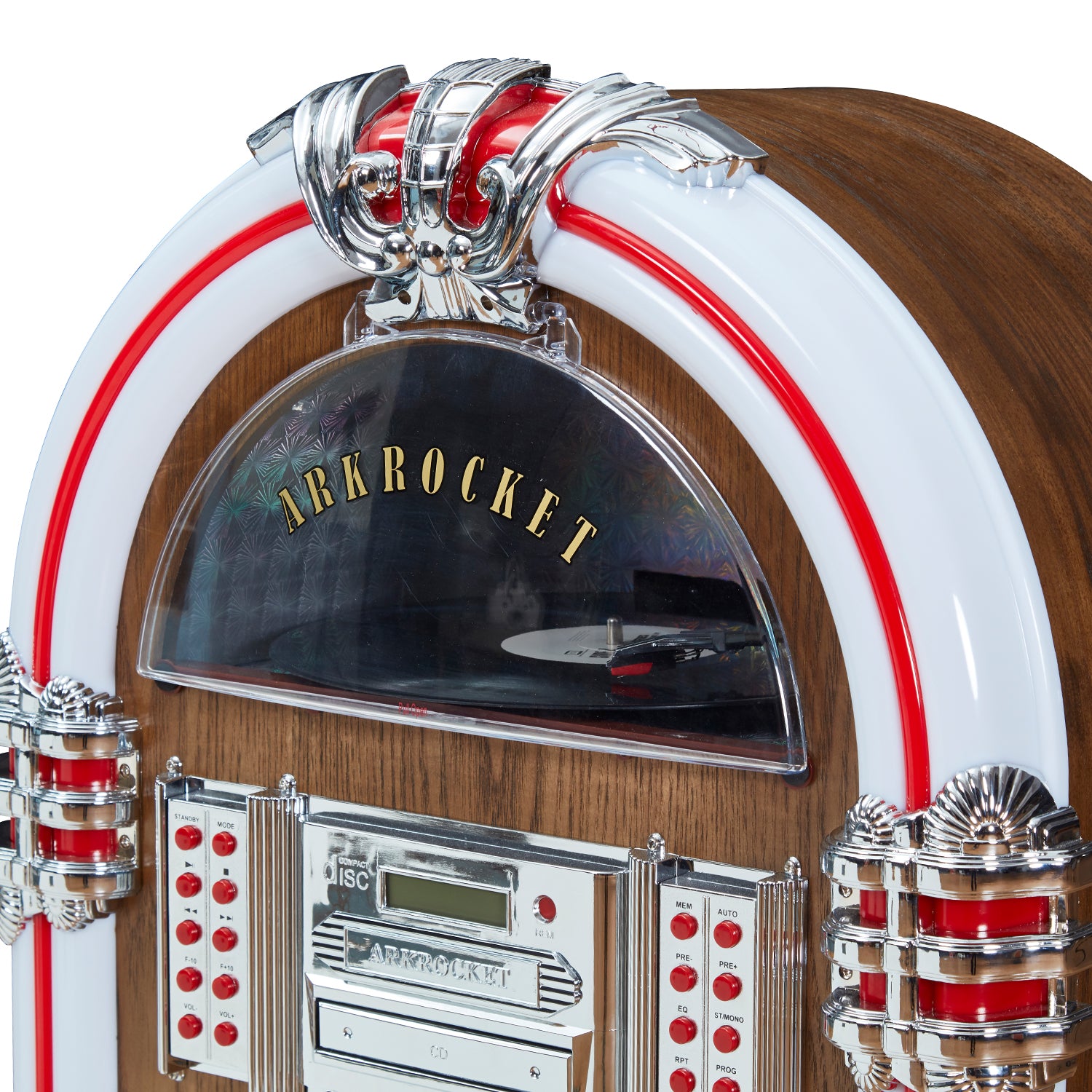 Taurus II Mid-Size Jukebox - Oak