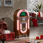 Taurus II Mid-Size Jukebox - Oak