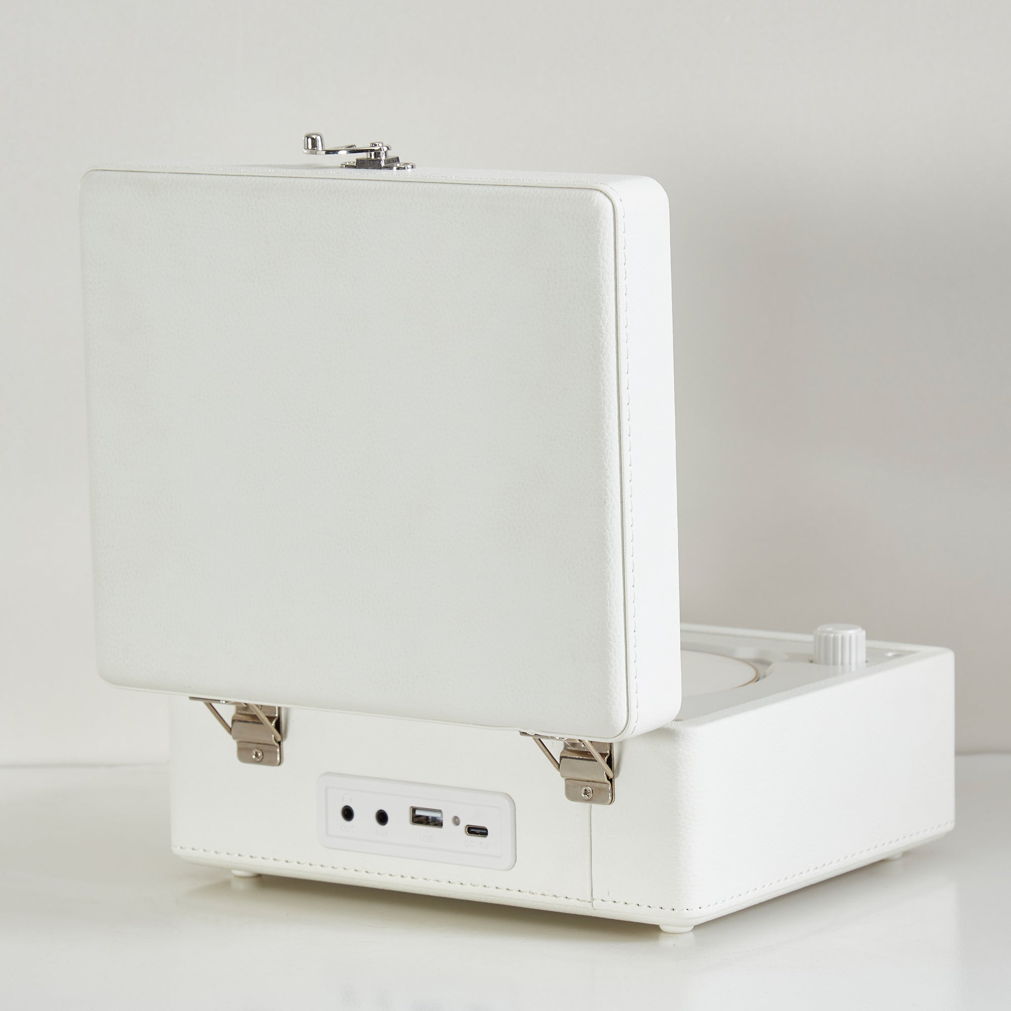 Ginny Portable Mini Bluetooth CD Player - White