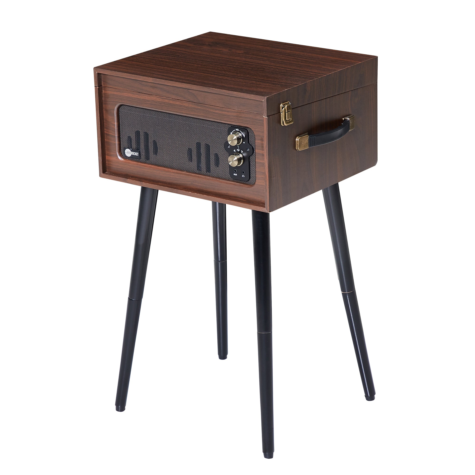 Discovery II Bluetooth Console Record Player - Espresso