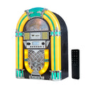 Athena Mini Jukebox & CD Player — Yellow & Black — view 1