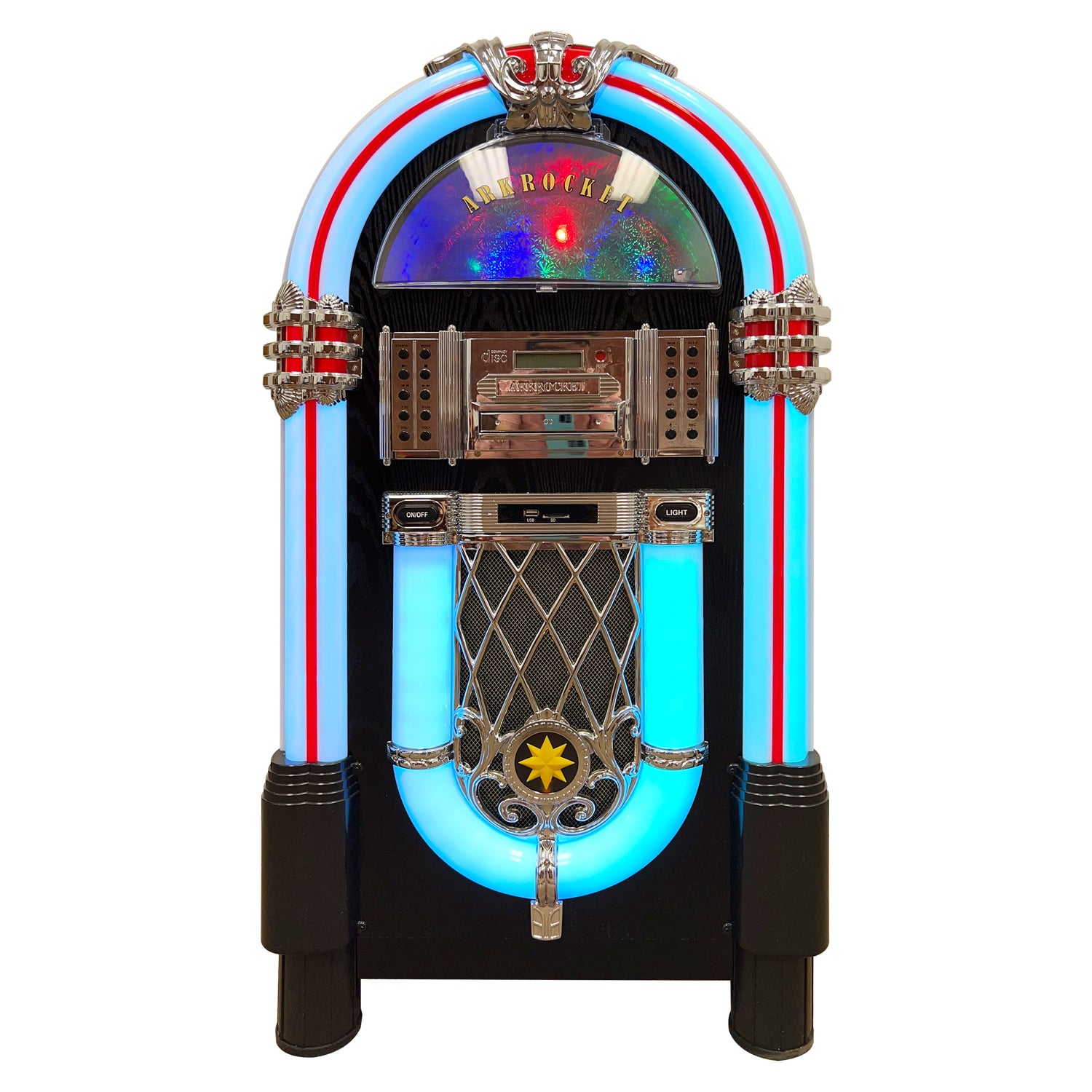 Taurus II Countertop Jukebox — Black — view 1