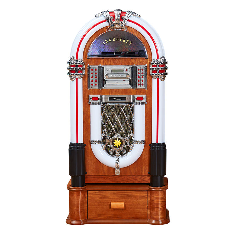 Taurus II Mid-Size Jukebox + Stand — Maple — view 1