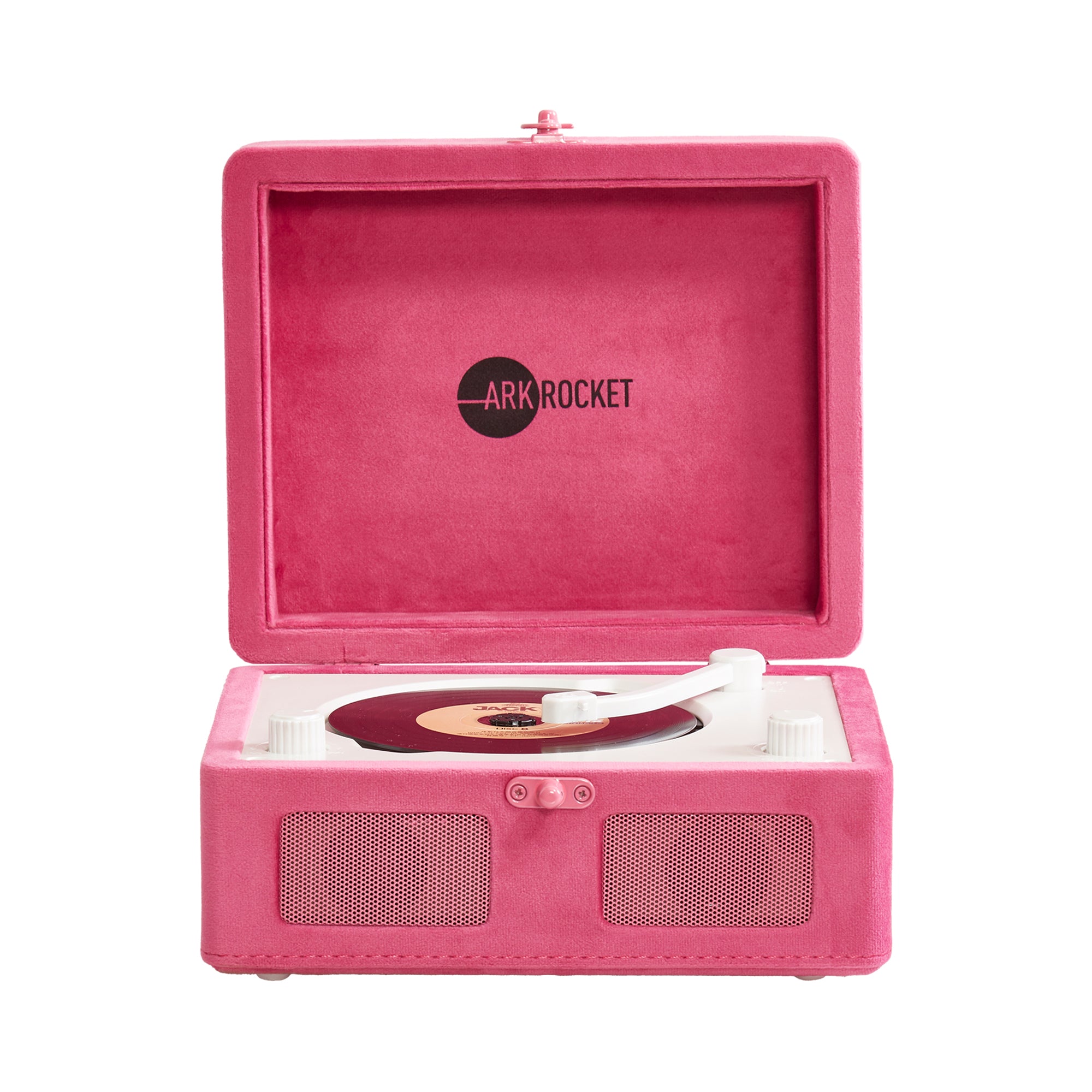 Ginny AR1000 CD Player — Hot Pink Velvet — view 1