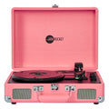 Curiosity III Suitcase Bluetooth Turntable — Neon Pink — view 1